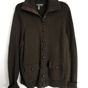 Lauren Ralph Lauren Brown Sweater